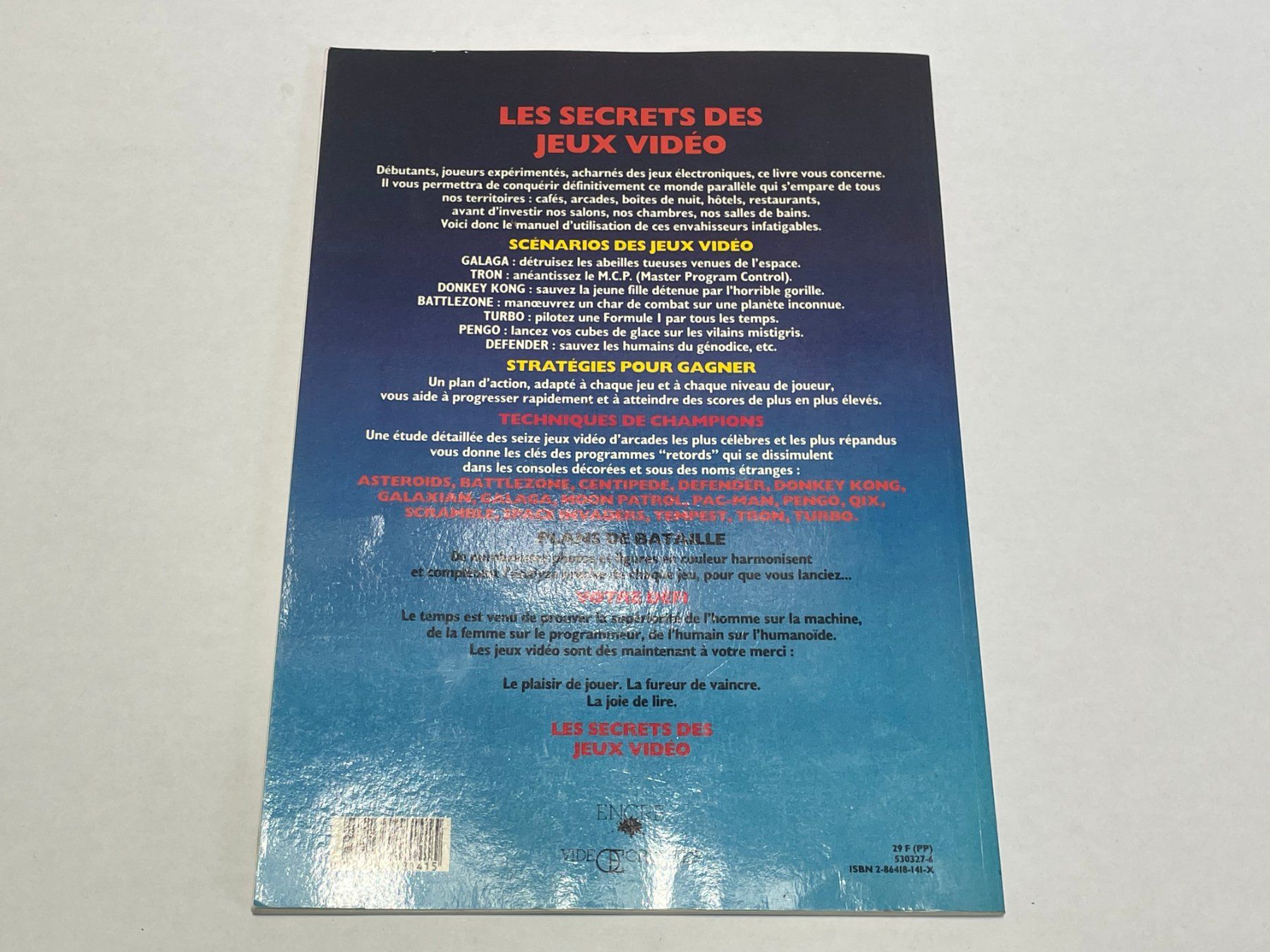 Bücher: 1983 Guide Born Arcade: les secrets des jeux video – Gebraucht aus Zürich von le_souk 1
