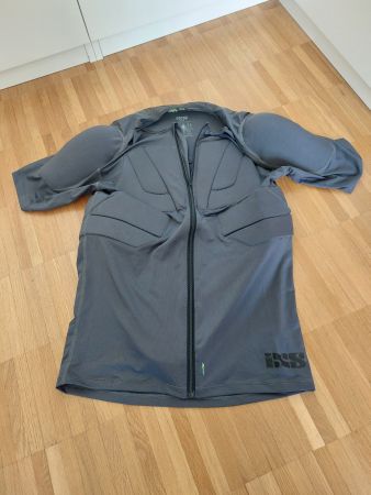 IXS Oberkörperprotektor, Carve Jersey grau