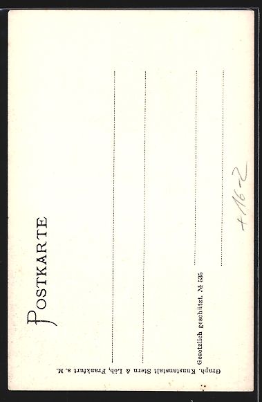 Cartoline postali: Stuttgart, Fliegender Mann über dem K – Usato da Berlin venduto da bartko-reher 1