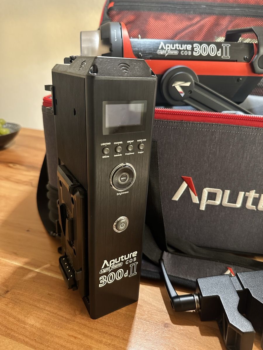 Aputure Lampade: Aputure Light Storm 300d II Set guter Zustand – Nuovo (secondo la descrizione) da Rebstein venduto da rij_p2sp 4