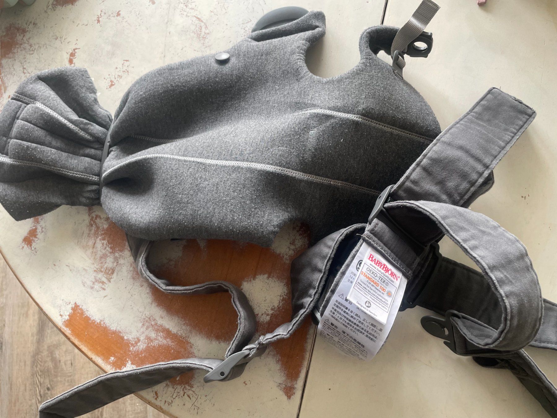 Ergo Baby Marsupi portabebè: Babytrage Ergobaby grau/weiss – Usato da Neuhausen venduto da lisi_amat 2