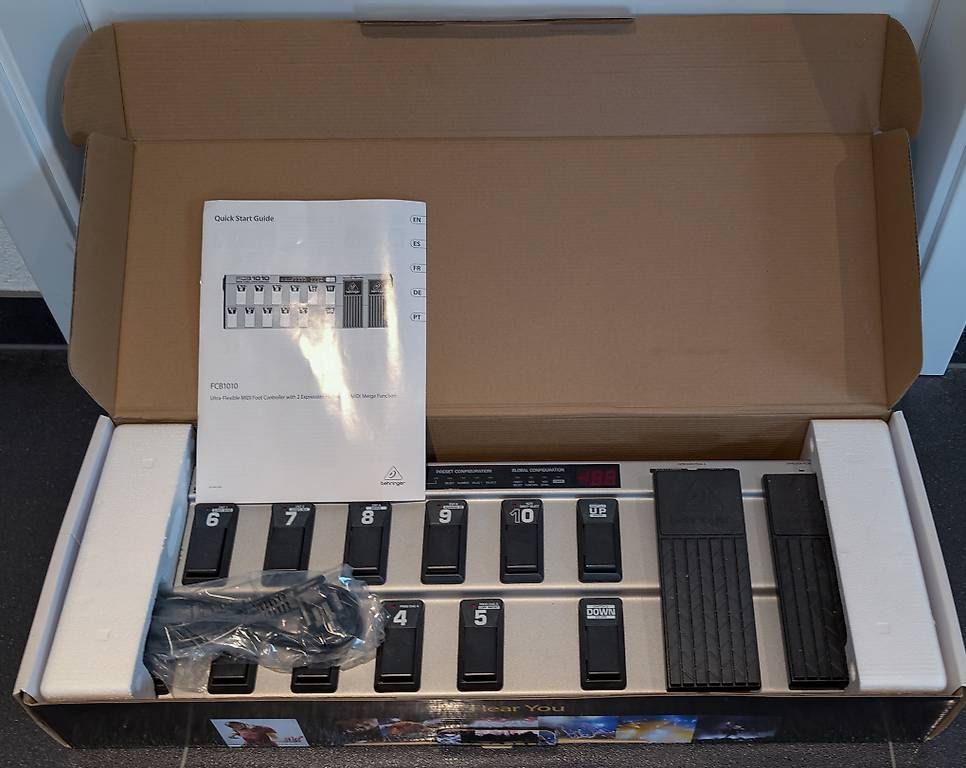 Behringer Strumenti musicali: Behringer FCB1010 Midi Foot Controller – Nuovo e nell'imballaggio originale da Torny le Grand venduto da cla_w6np 6