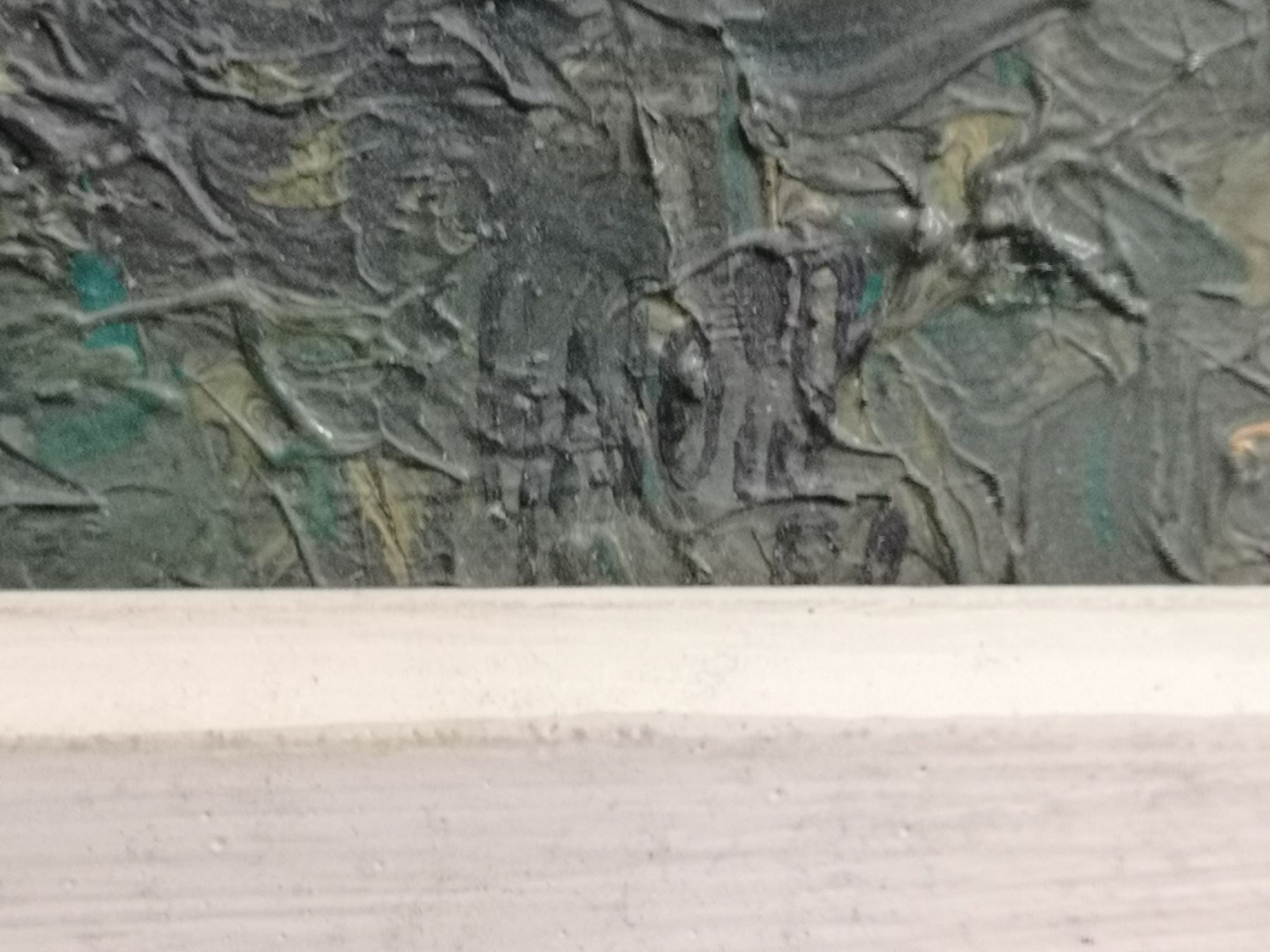 Gemälde: HUILE SUR TOILE SIGNÉE ET DATÉE – Gebraucht aus Genève von Qanil77 3