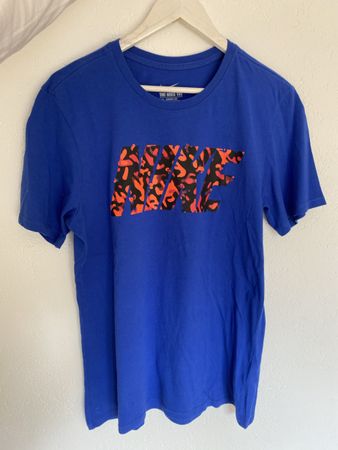 T-Shirt Nike Bleu Taille M