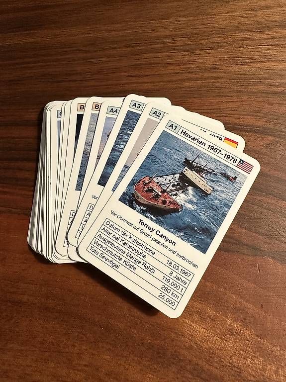 Spiele: Quartett, Öltanker & Bohrinseln, Weltquartett – Gebraucht aus Augst BL von snoopy-80 1