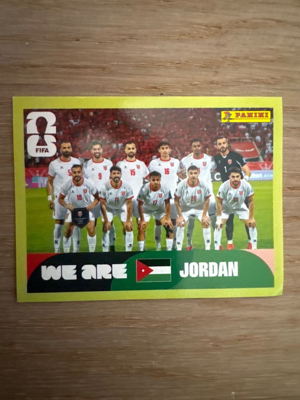 Panini Sammelbilder & Trading cards: Panini 2026 JOR 13 – Gebraucht aus Lausanne von FabienA