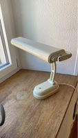 Vintagelampe aus Metall, schwenkbar
