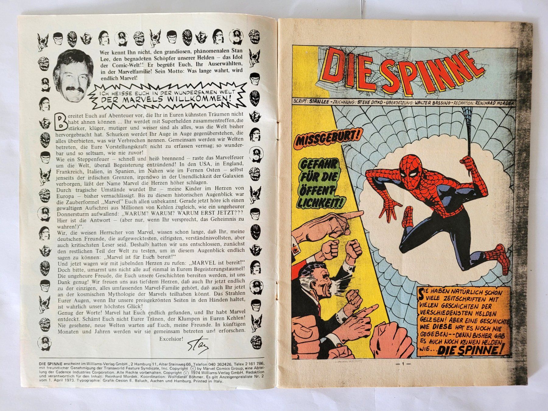 Fumetti: Die Spinne Nr.2 (Williams) – Usato da Schöftland venduto da huair 2