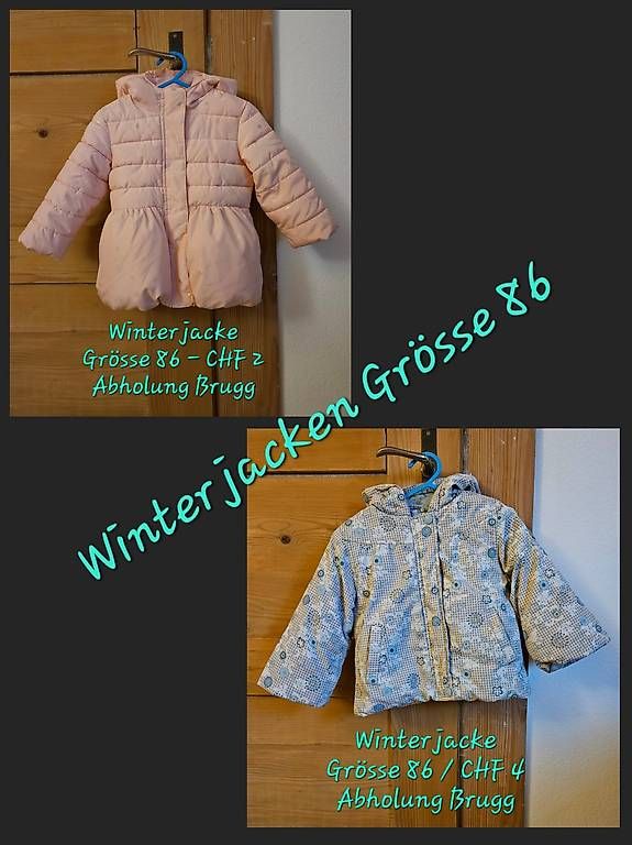 Jacken & Mäntel: Winterjacken Grösse 86 – Gebraucht aus Brugg AG von man_cx5c