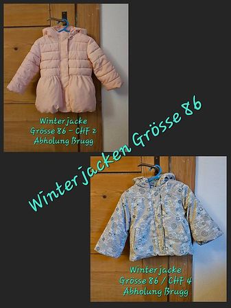 Winterjacken Grösse 86