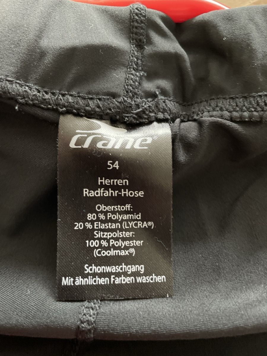 Pantalons: Velohose Kurz Gr.54 von Crane – Neuf (Voir description) à Gossau SG par Krokodil344 5