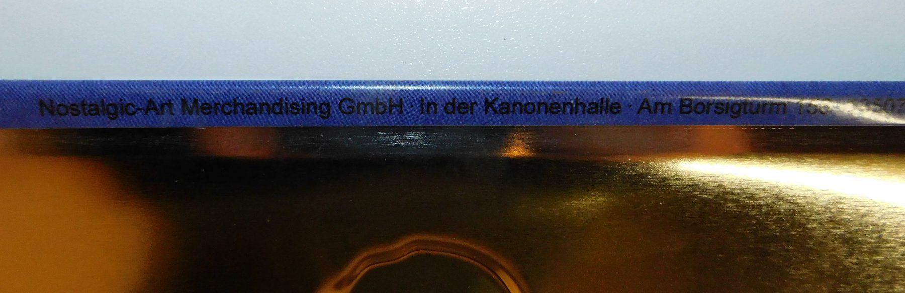 Schilder: Werbeschild Schild Blechschild - 30 x 20 cm – Gebraucht aus Sursee von 76 1
