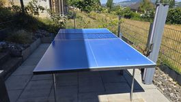 Tischtennis Tisch Tectonic blue gebraucht outdoor