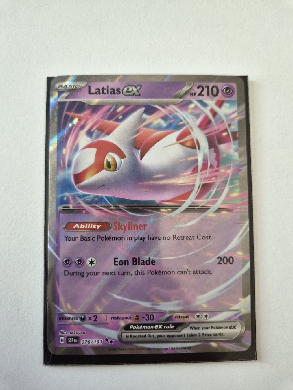 Pokémon Carte collezionabili: Latias ex 076/191 – Usato da Goldach venduto da Napoleon_1992