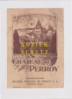 Etikette - Château de Perroy /bd