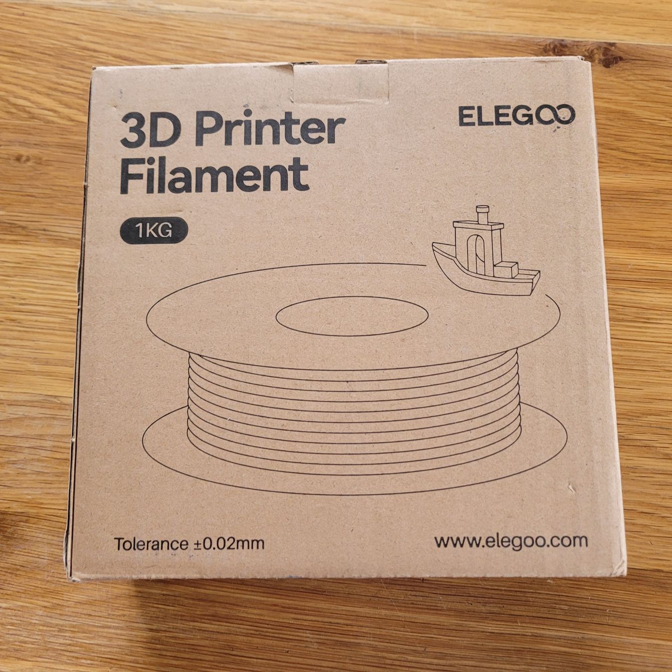 Elegoo Stampanti 3D: Filament Elegoo 3D Print 1kg Black – Usato da Reconvilier venduto da itzlittlerabbit