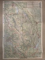 Karte der Kulturgüter Schweiz /liechtenstein