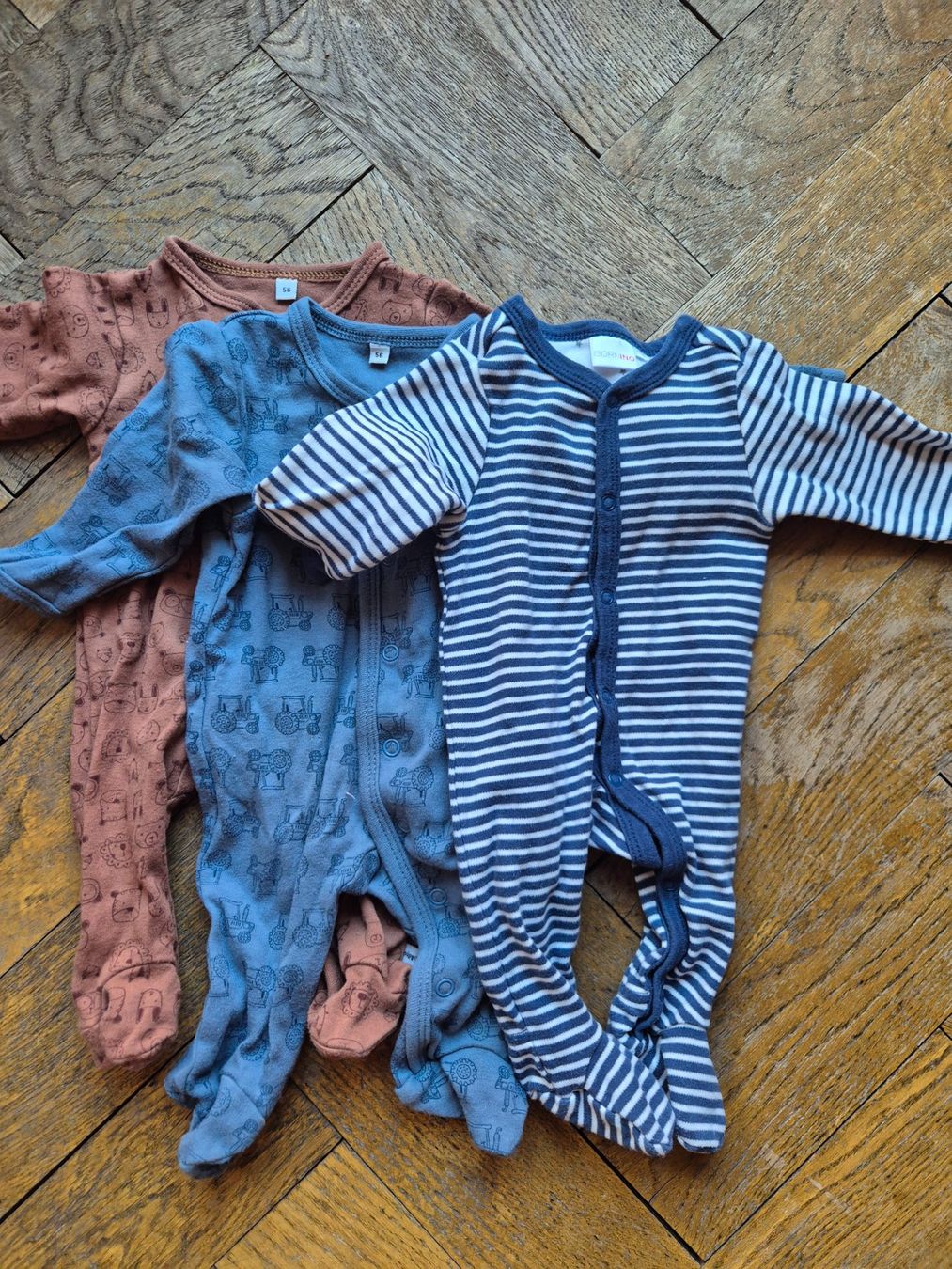 Lotti & Set di vestiti: 3x neuwertige Strampler Gr. 56 – Usato da Zürich venduto da taisli1