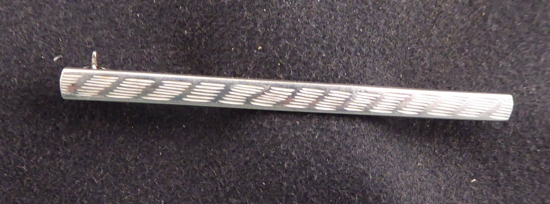 Spille & Fermagli: Stab Brosche / Krawattennadel 835 Silber vor 1939 – Usato da Muri AG venduto da silvermouse007