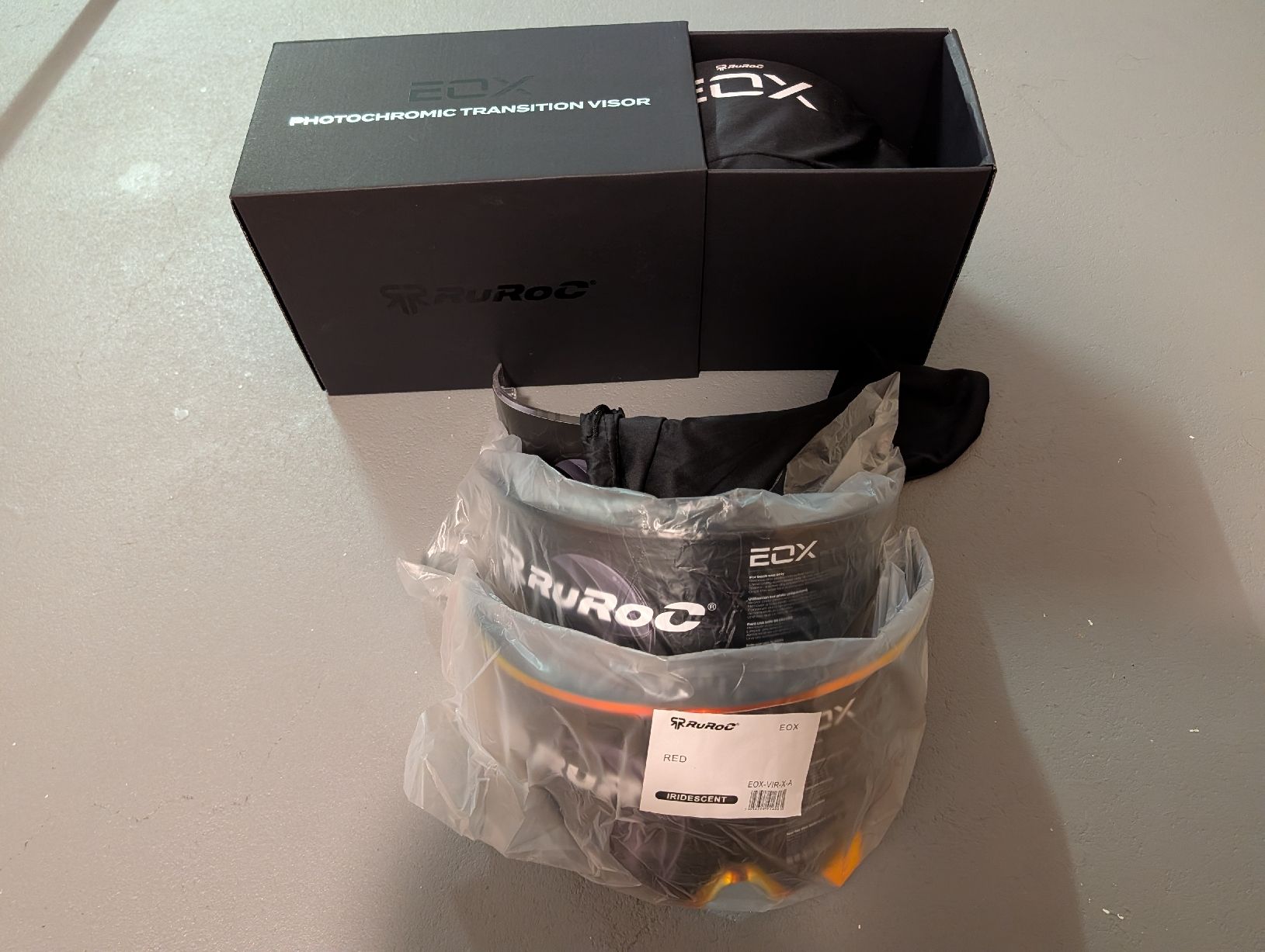 Ruroc Caschi & visiere: Ruroc EOX Liquid Carbon Motorradhelm Grösse L 59-60 – Usato da Bätterkinden venduto da Formatc80 6
