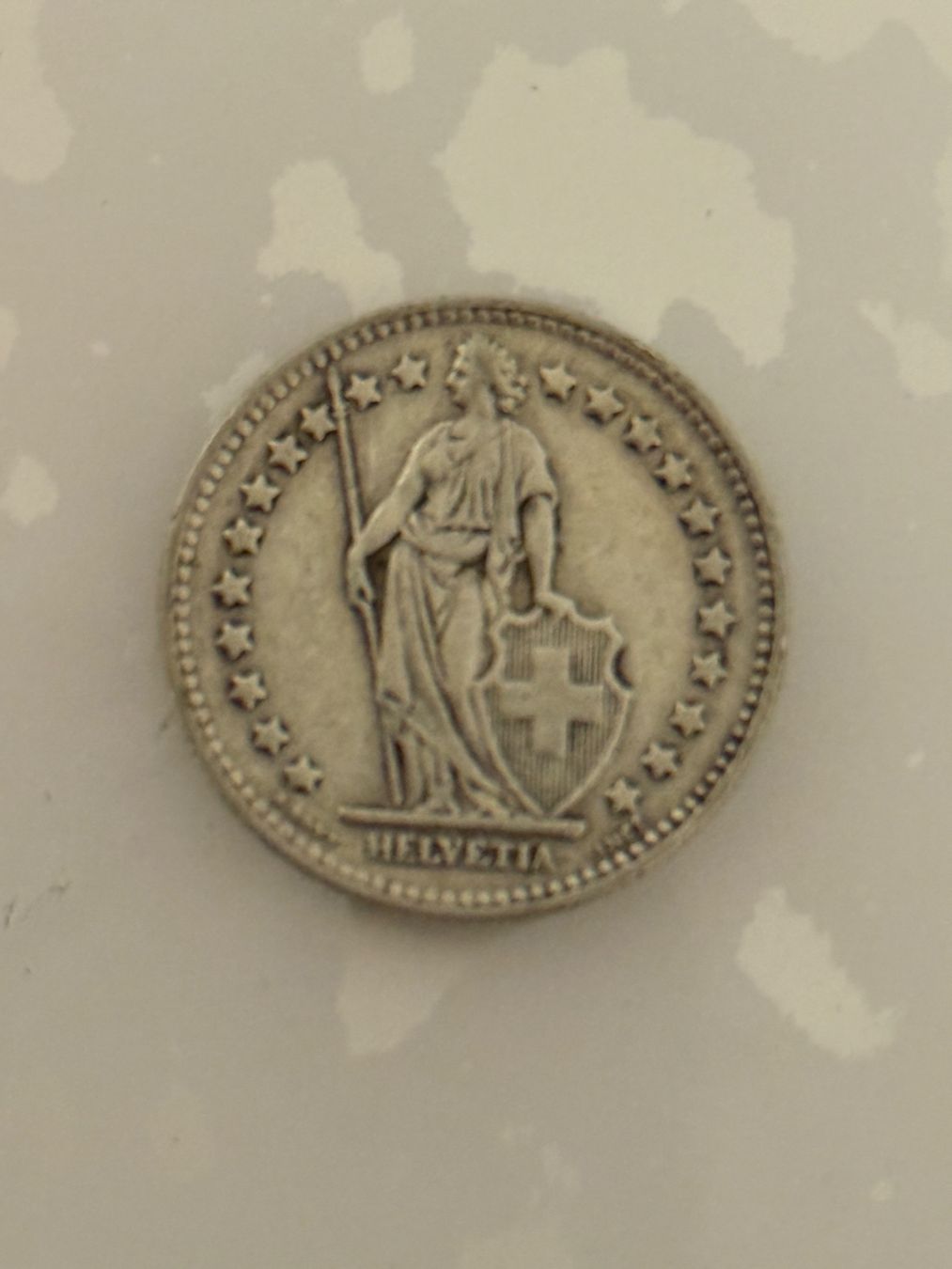 Tutti le monete: 1 Franken 1936  Rar – Usato da Wallisellen venduto da SWISS_SILVER1