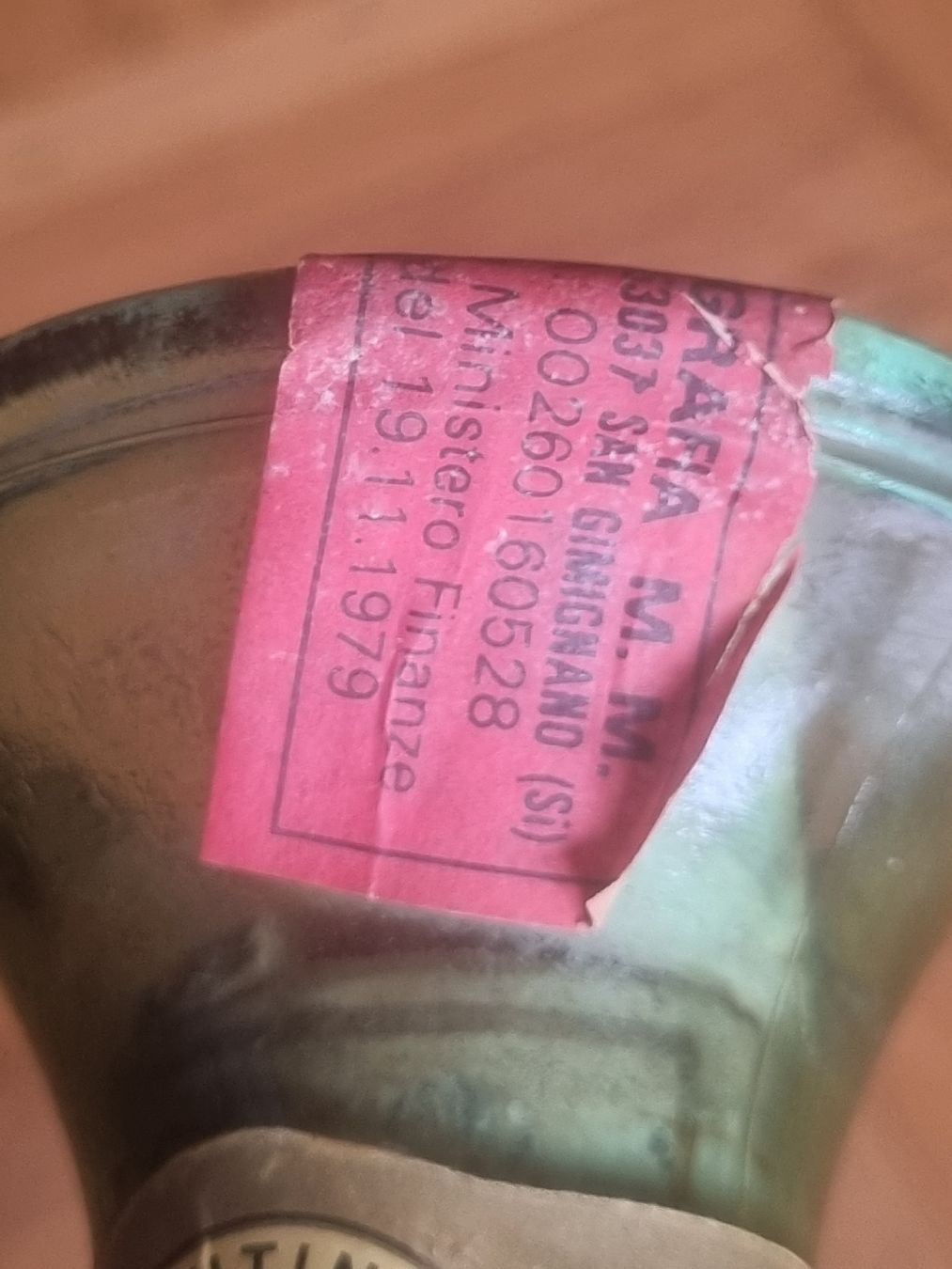 Vino: Bouteille Chianti Baroncini 1979 – Nuovo e nell'imballaggio originale da Les Cullayes venduto da yan_nvn9 2