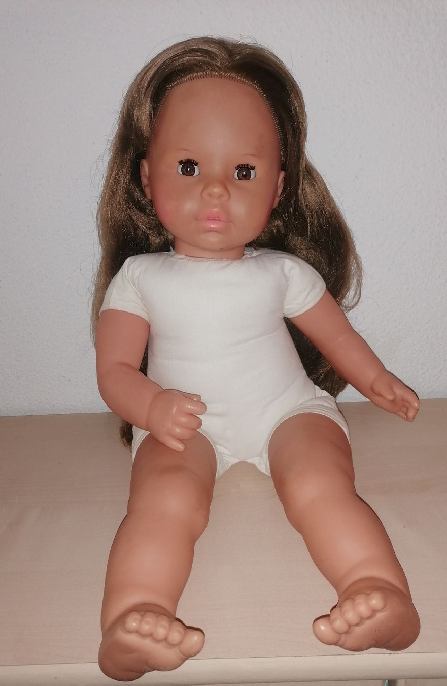 Zapf Creation Bambole: Zapf Retro Puppe mit langen Haaren – Usato da Brunnadern venduto da -Amarilis-
