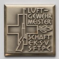 Schützenmedaille 1974 Luftgewehr E.K.S.V
