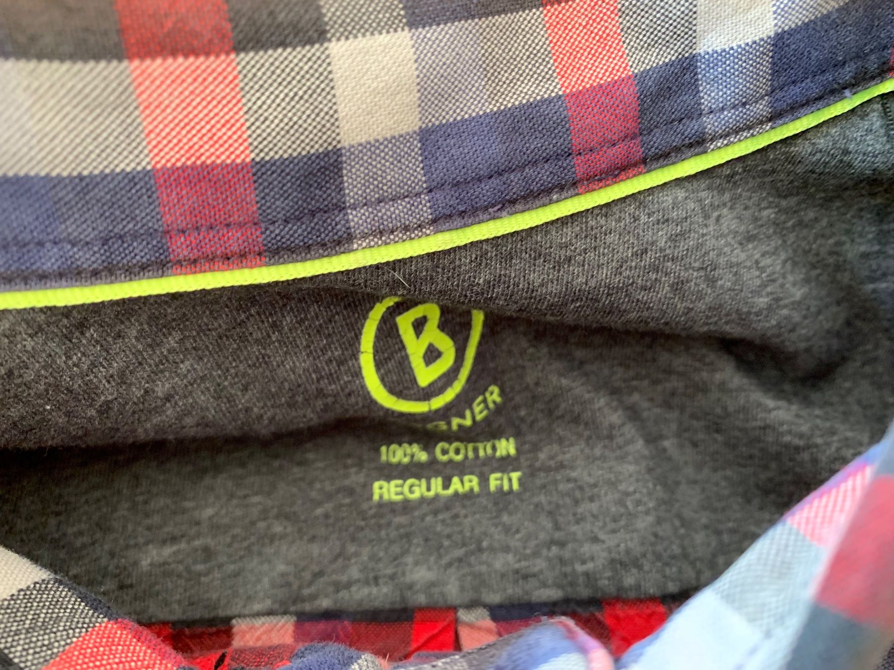 Bogner Hemden: Bogner schönes kariertes Hemd regular Gr. M – Neu (gemäss Beschreibung) aus Meiringen von Jwash 1