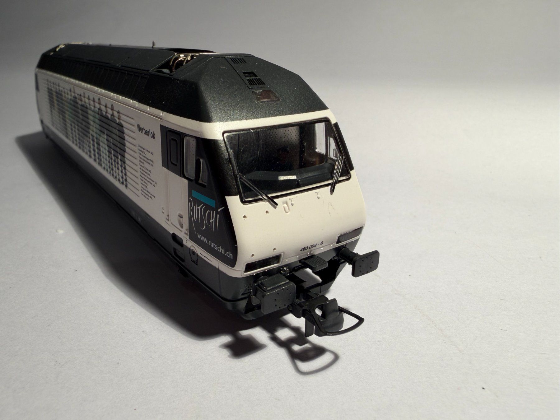 Roco Modelleisenbahnen: ROCO E-Lok SBB RE460 RUTSCHI weiss, AC Digital – Gebraucht aus Buchrain von Modellbahn11 4