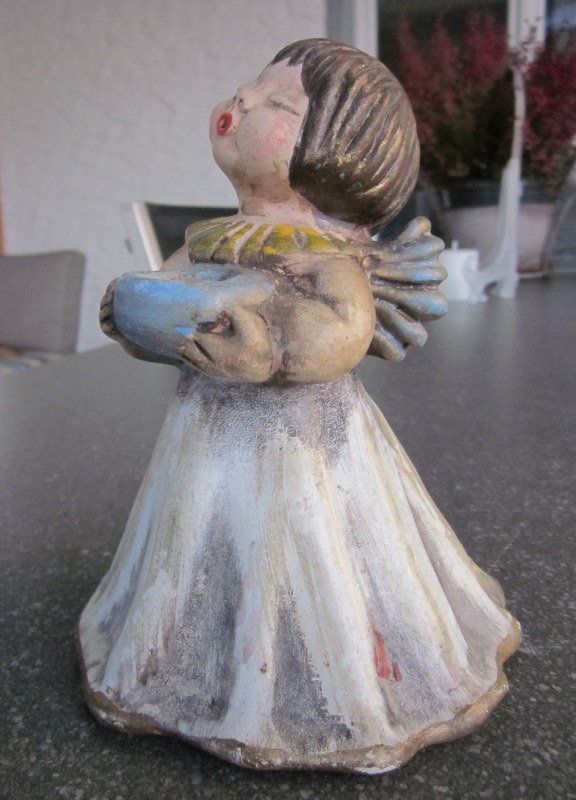 Figuren: Original Bozner Engel Thun, 15 cm – Gebraucht aus Bischofszell von Pfau0 9
