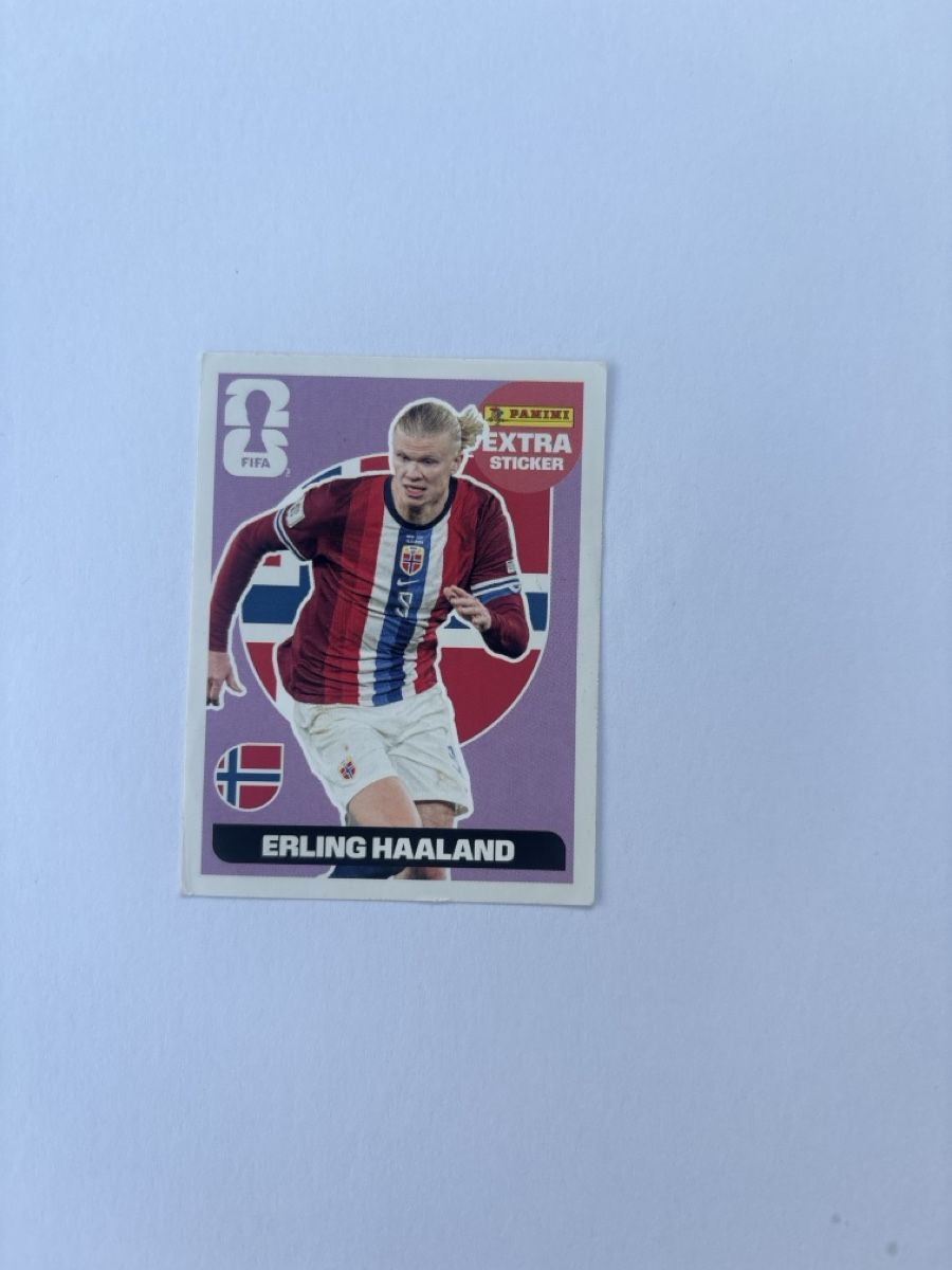 Panini Sammelbilder & Trading cards: Panini Extra Sticker Lila Erling Haaland – Neu (gemäss Beschreibung) aus Zürich von frank.kube
