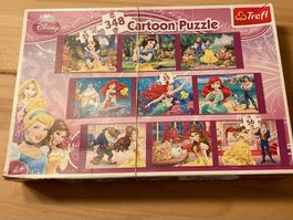 6 Puzzle Disney Princesses 345 pièces complets