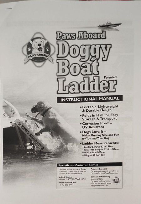Bateaux: Klappbare Hunde-Badeleiter Paws aboard – D'occasion à Möhlin par -dada- 5