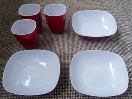 Designer Schale und Becher