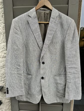 Leinen Sommerblazer Gr. 50 Windsor.