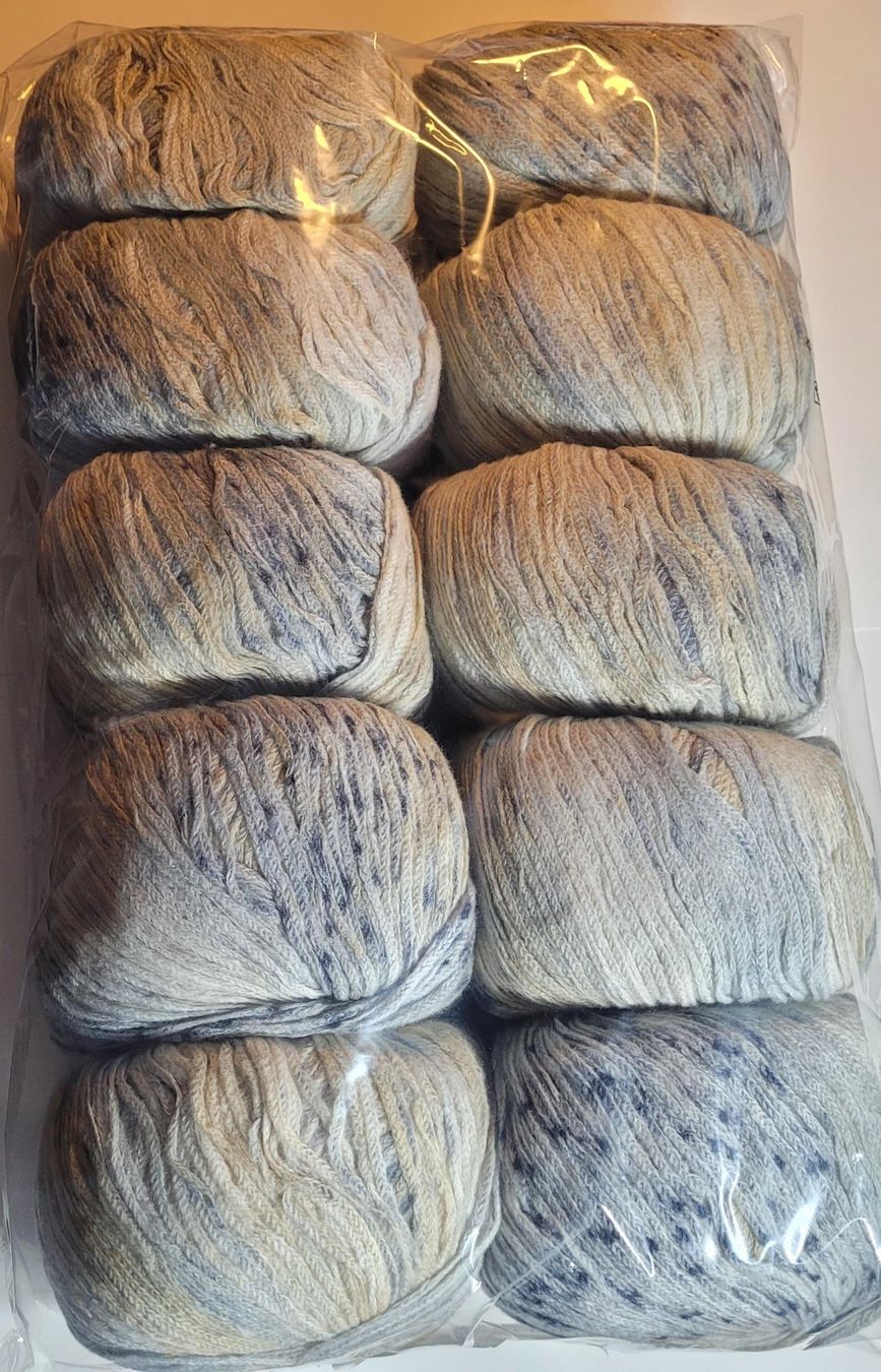 Lang Yarns Lana: SECRET GARDEN - ein farbenfrohes Baumwoll-Mischgarn – Nuovo e nell'imballaggio originale da Burgistein venduto da Azureus58 1