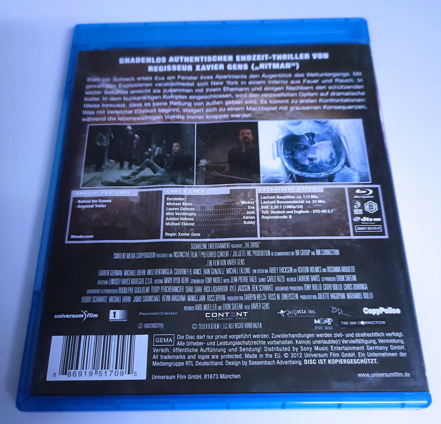 Alle DVDs: The Divide - Blu-ray – Gebraucht aus Köniz von Movieportal007 1