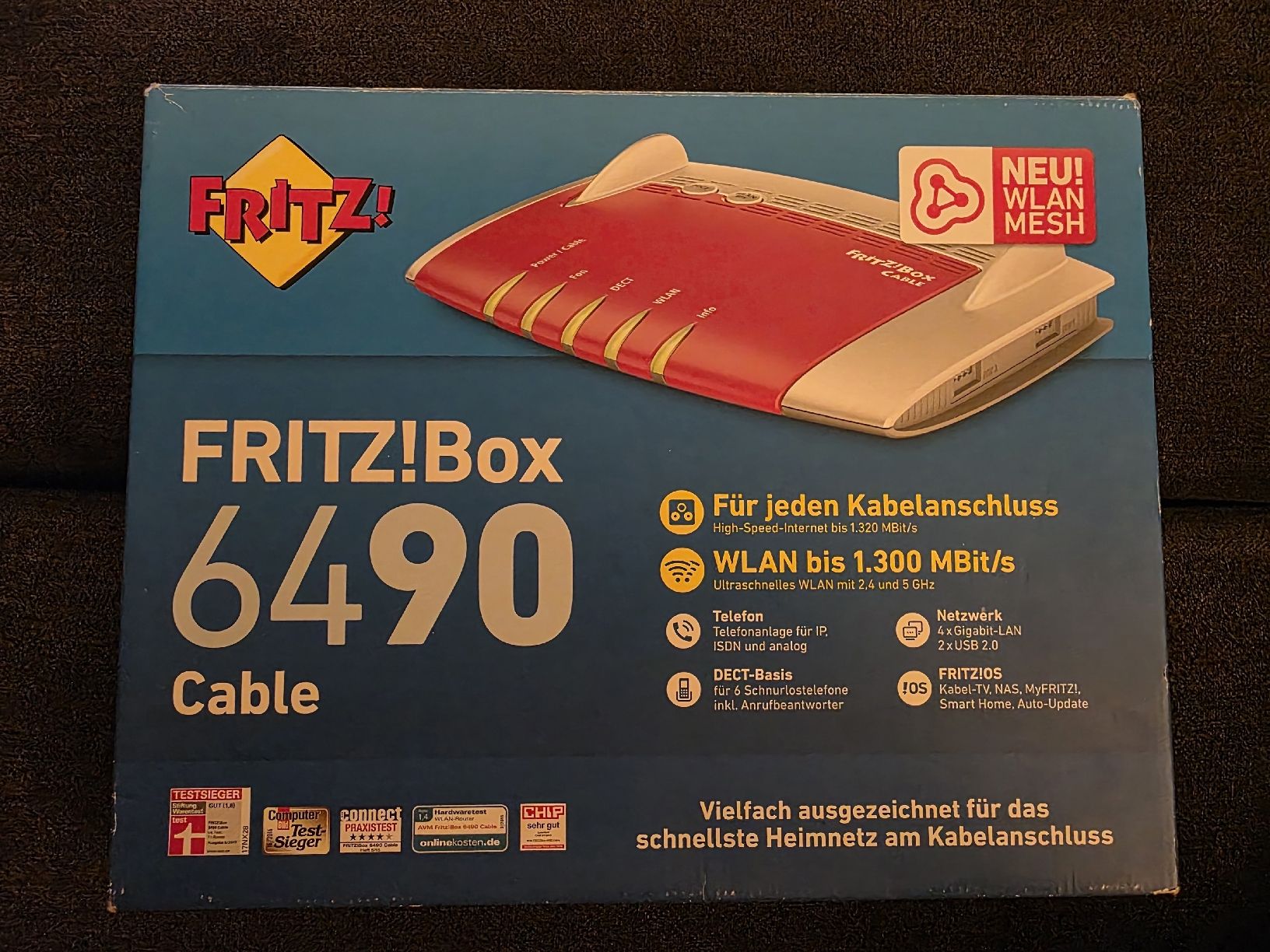 Fritz Modems & Router: AVM Fritz!Box 6490 – Gebraucht aus Thal von Dein_Dealwerk