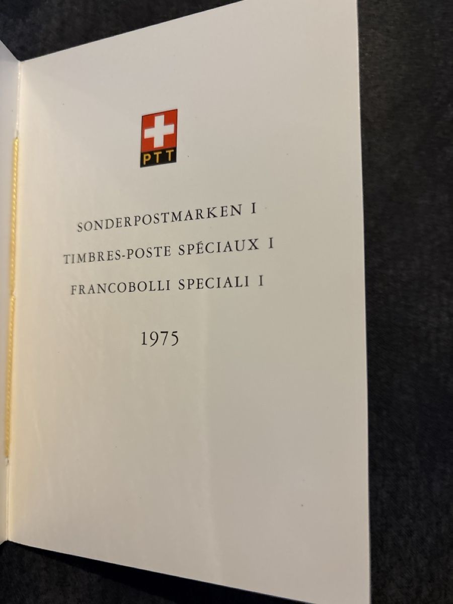 Tutti i francobolli: Timbre-poste spéciaux PTT Suisse 1975 – Usato da Carouge GE venduto da irma016 1