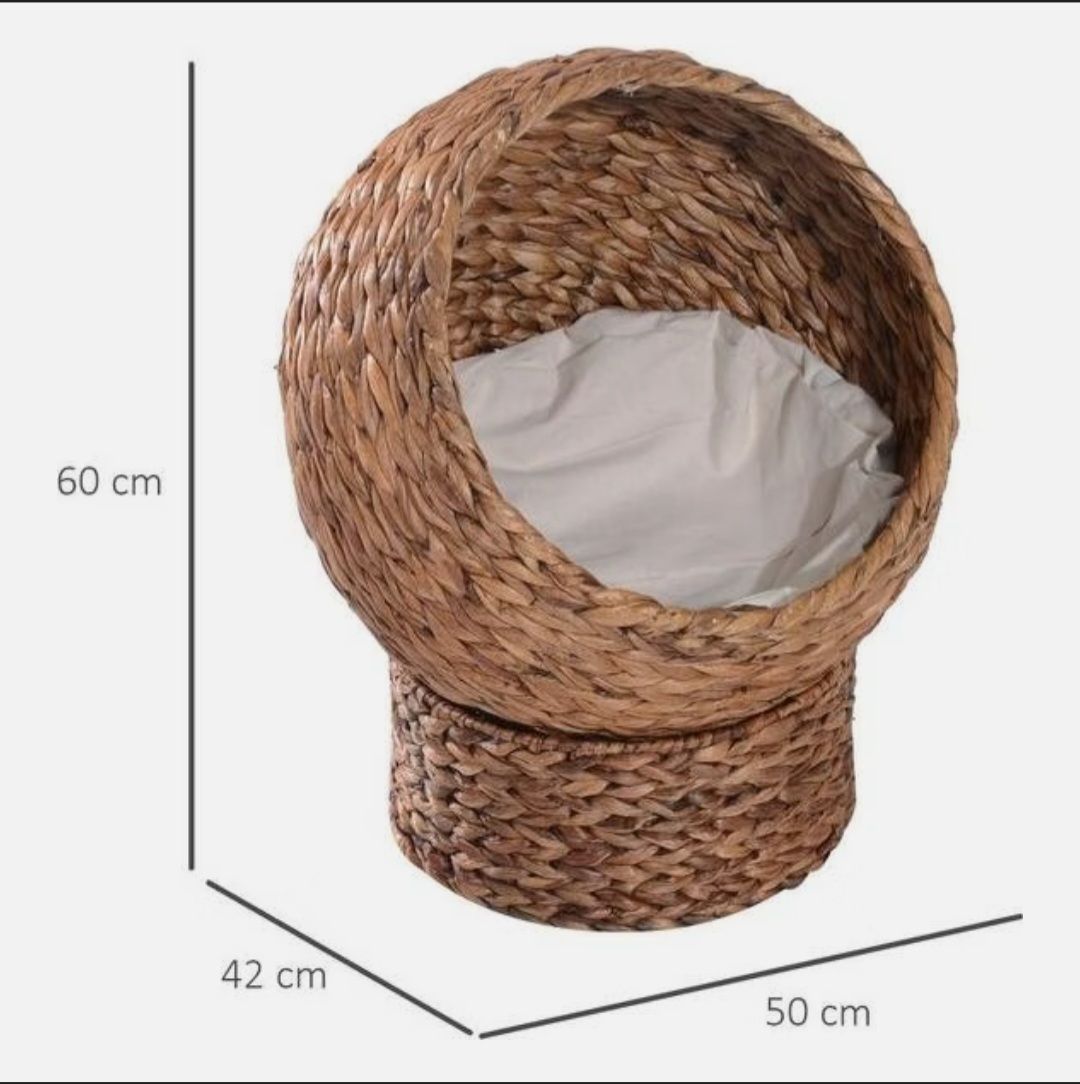 Liege- & Schlafplätze: Rattan Haustierkorb  – Gebraucht aus Baar von Naedels-Kreationen 5