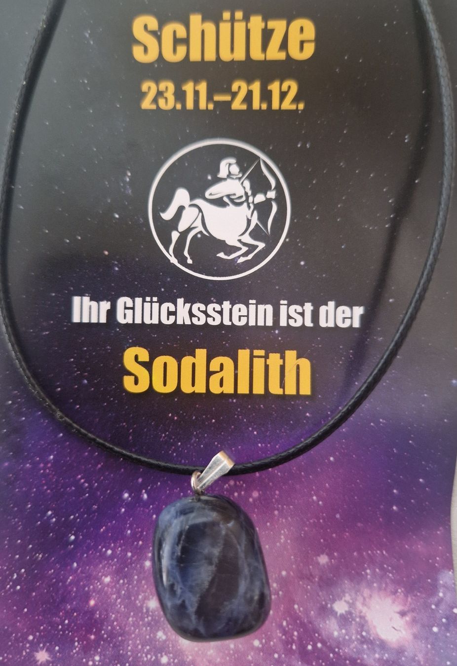 Pendentifs: Glückstein Schütze – Neuf avec emballage d'origine à Graben par pen_mr7n