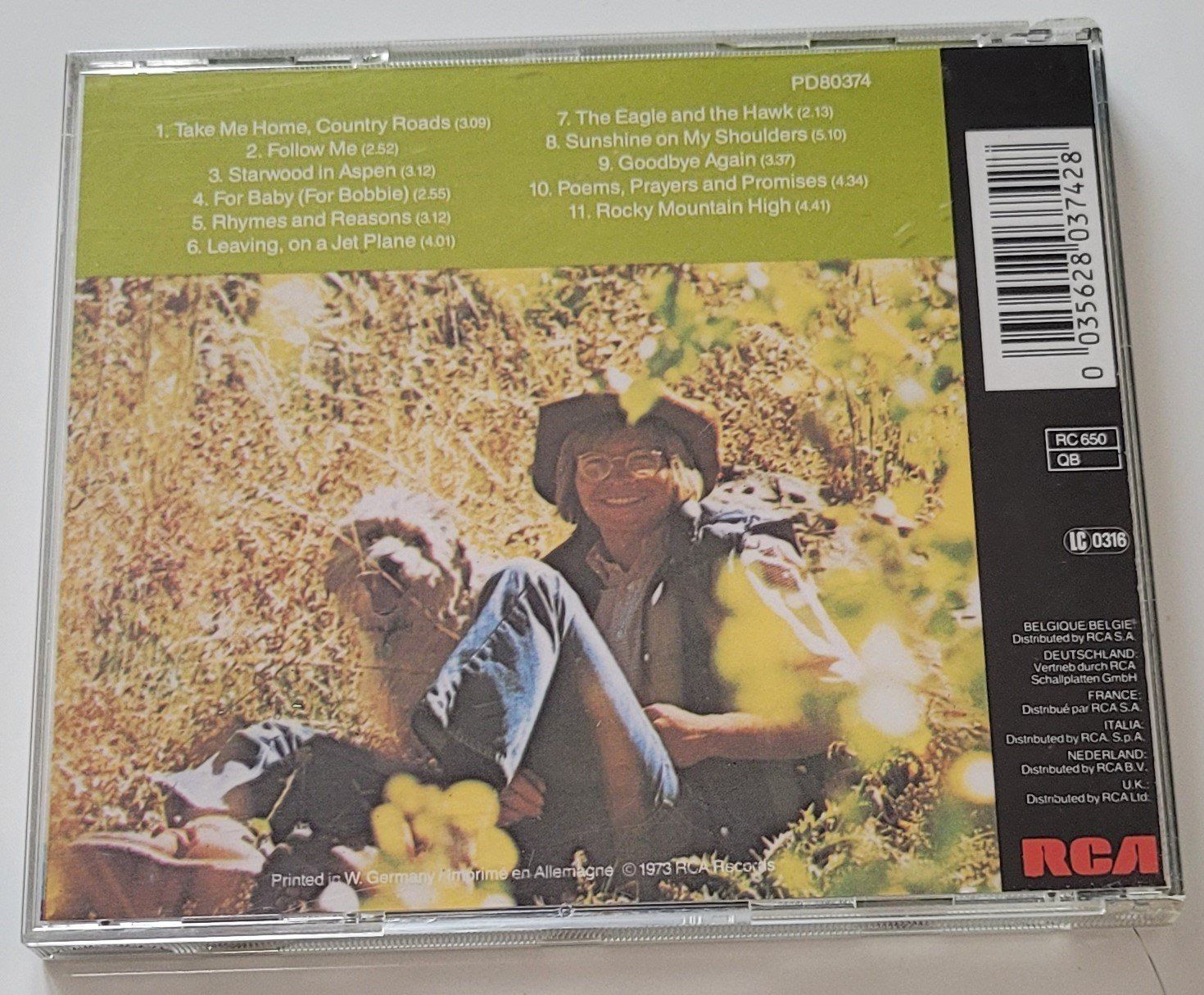 CDs: John Denver - Greatest Hits - CD – Gebraucht aus Zürich von fourpaws 1