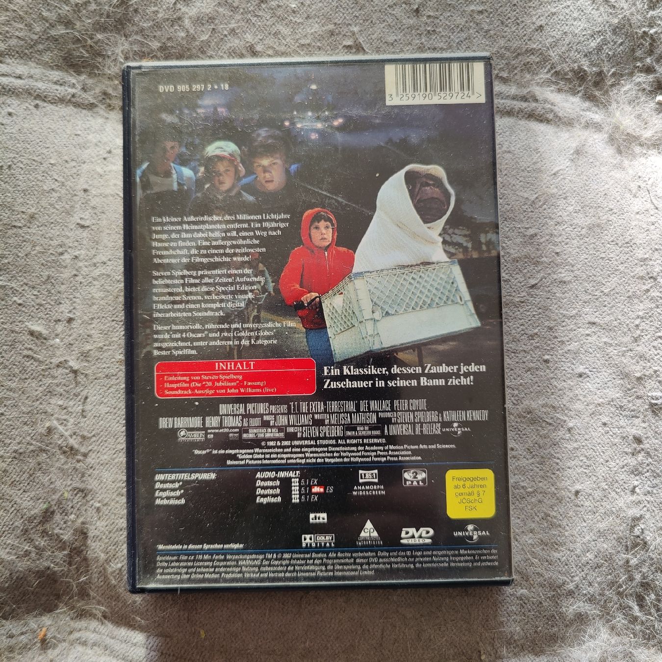 Tutti i DVDs: E.T. der Ausserirdische DVD deutsch – Nuovo (secondo la descrizione) da Schwerzenbach venduto da Salamon33 1