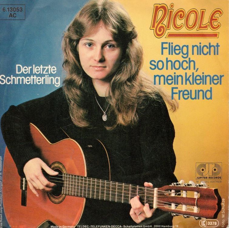 Dischi in vinile: Nicole  --  Flieg nicht so hoch  Single7 – Usato da Rheinau venduto da thespecials