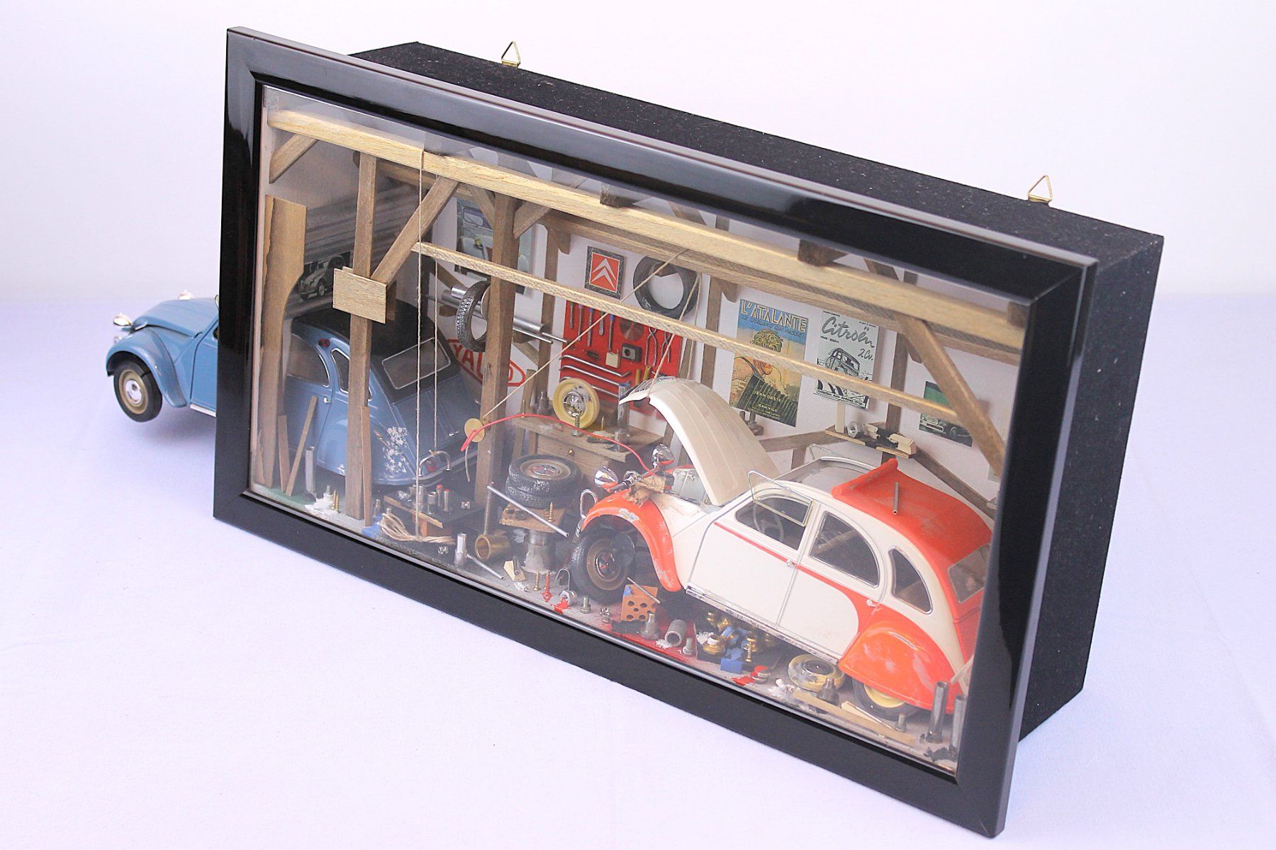 Citroën Modellini d'auto: Patrick Richard - Citroën 2 CV - Car Garage Series – Usato da Reinach BL venduto da bk_brockireinach 4
