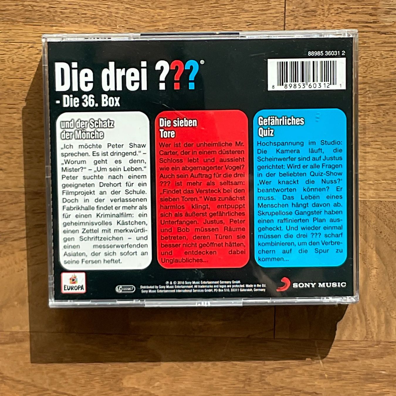 CD: Die drei ???, Hörspiel, Die 36. Box – Usato da Wattwil venduto da Marlan3 1