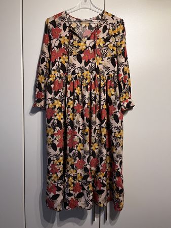Paul Kehl Kleid Gr. 36 mit Blumenmuster