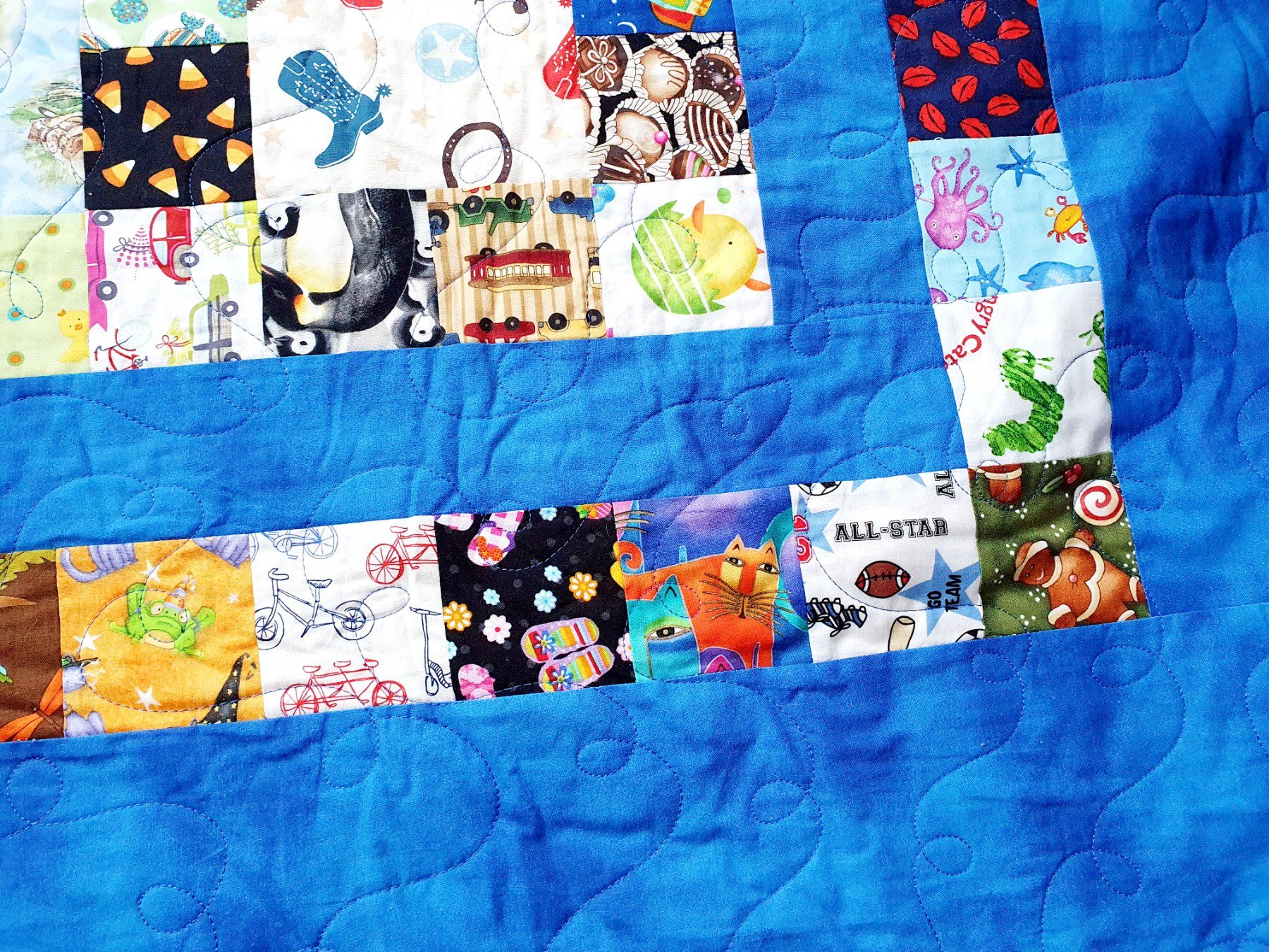Coperte: Quilt - Decke mit Kissenüberzug – Nuovo (secondo la descrizione) da Richterswil venduto da Lionlion 6