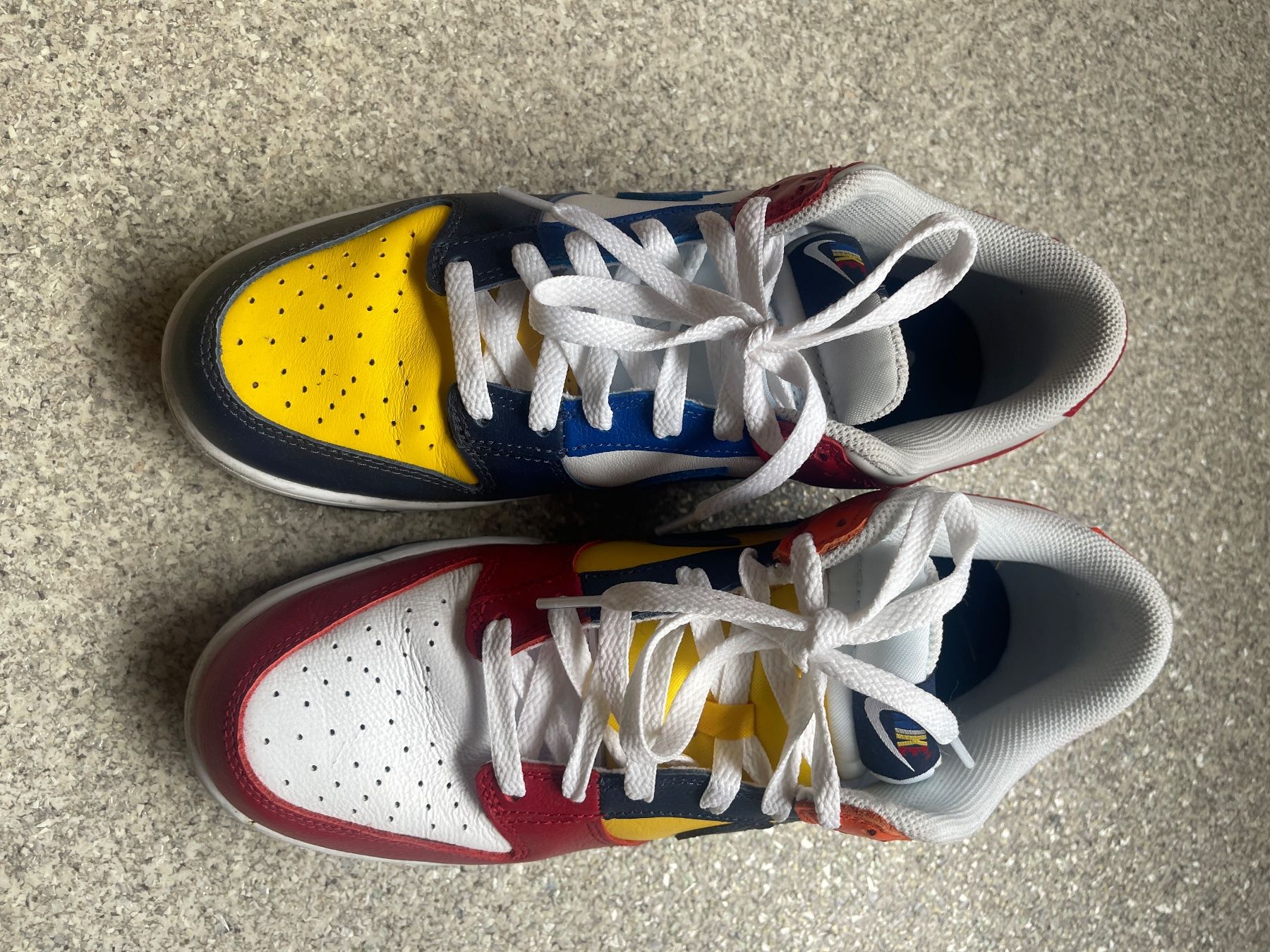 Nike Scarpe da uomo: Nike Dunk Low Custom - Pointure 42.5 Look unique! – Usato da Ravoire venduto da Laplume1920